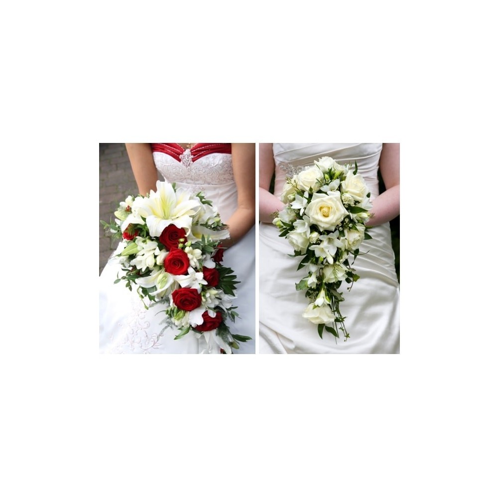 Bouquet de  la mariée tombant