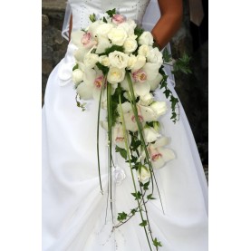 Bouquet de  la mariée tombant